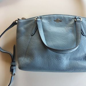 Coach. Pebble Leather Bag.